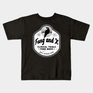 Fang and X Clinic Emblem Kids T-Shirt